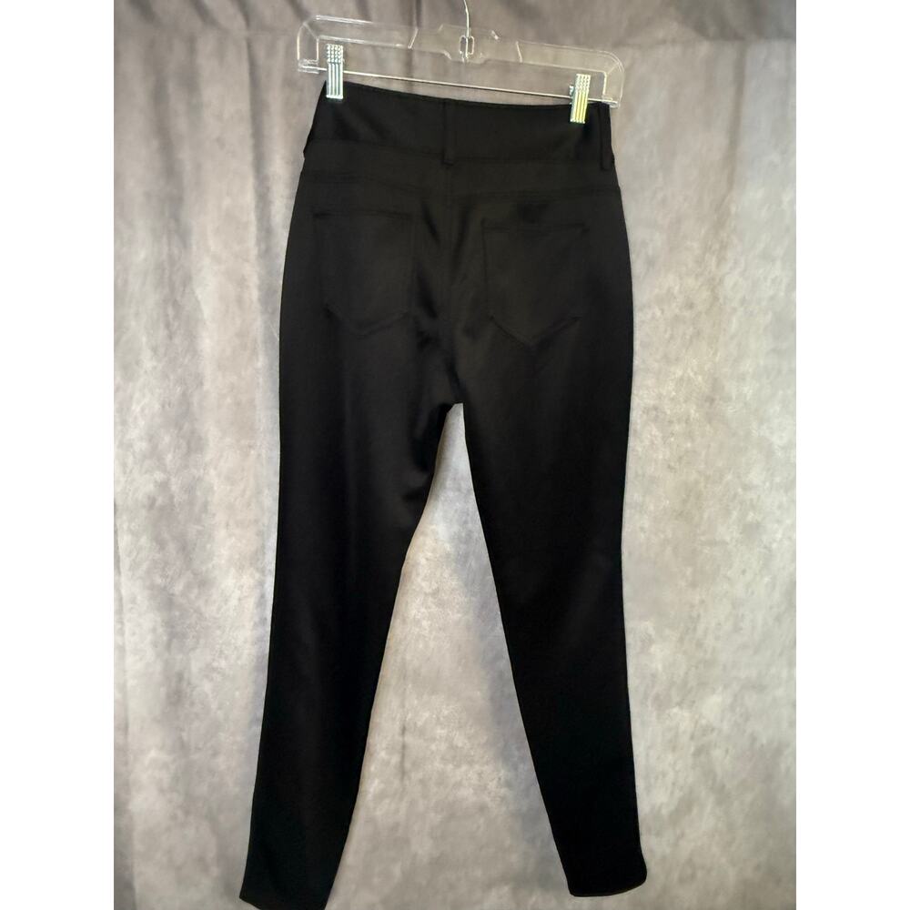 NY&C Tailored Stretch Dress Pants Trousers Satin Style New York & Company - Picture 5 of 9
